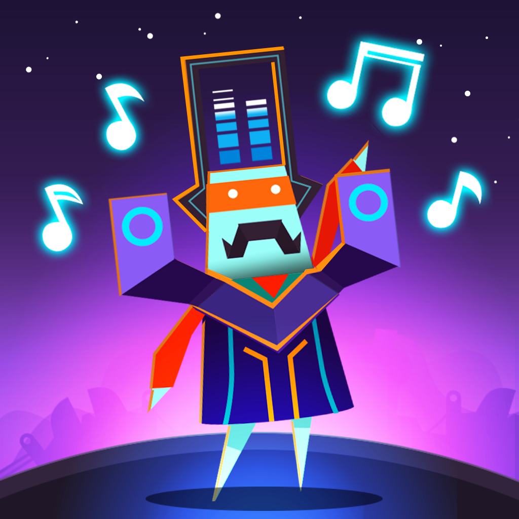 Groove Planet - Rhythm Clicker App Icon