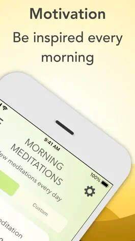 Game screenshot Morning Meditations apk