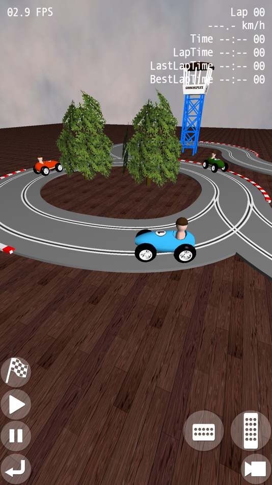 #2. Slot Car Racing 3D (iOS) Podle: Kouichi Hayashi