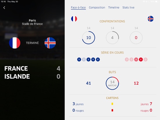 Screenshot #6 pour Equipe de France de Football