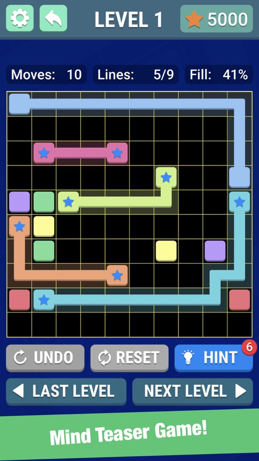 #7. Dot Connect - Link the Line (iOS) 由: Puzzle Mania Studio