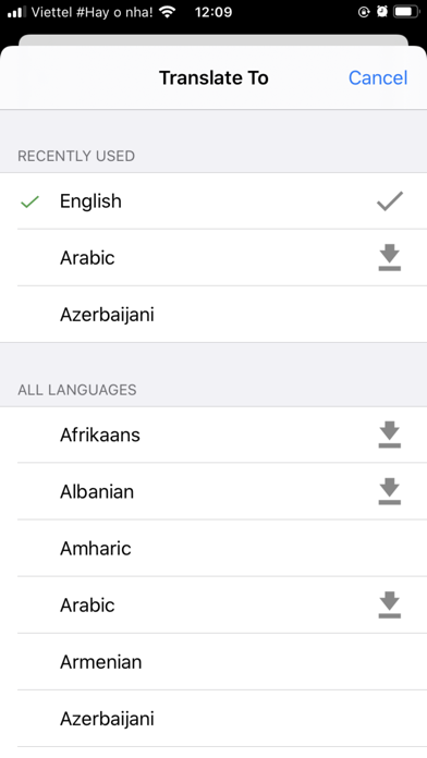 Translate AI - AR Translator Screenshot