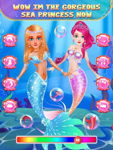 Mermaid Beauty Salon Dress Upのおすすめ画像4