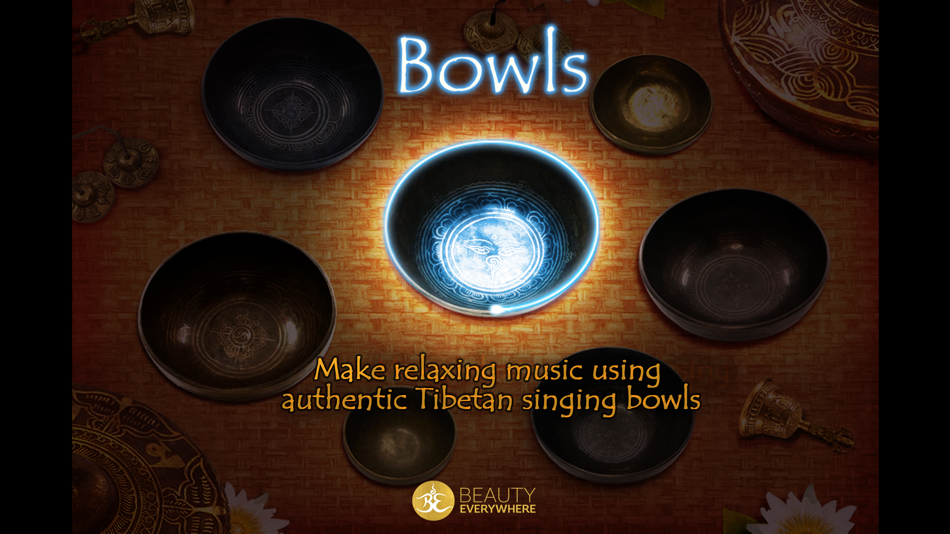 #1. Bowls - Tibetan Singing Bowls (iOS) By: Oceanhouse Media