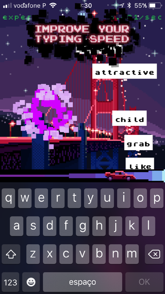 #1. Typing Rush Master (iOS) 由: Lisbon Labs
