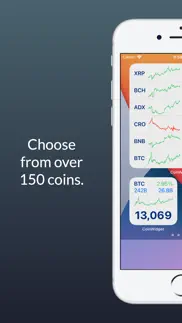 coinwidget - bitcoin and more iphone screenshot 2