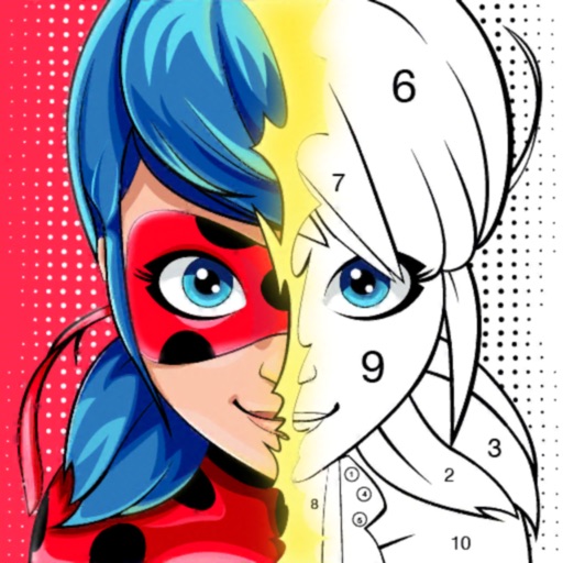 Miraculous Ladybug Сoloring icon