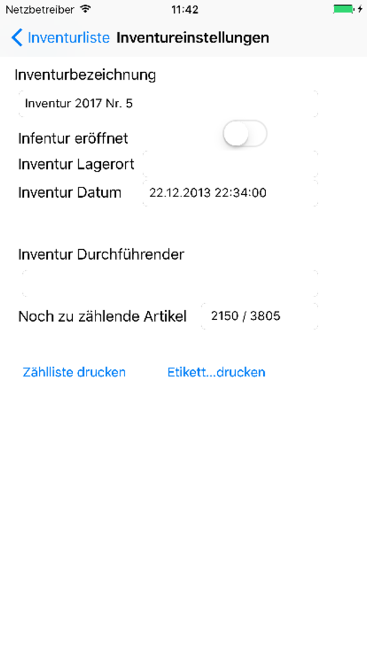 #3. WS Inventur (iOS) 由: Wolfgang Schramm