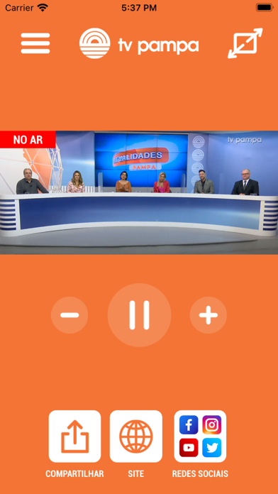 TV Pampa Screenshot 1 - AppWisp.com TV Pampa Screenshot 1 - AppWisp.com