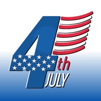 Happy 4th of July Stickers!!! logo