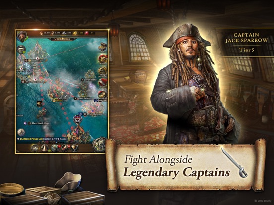 Pirates of the Caribbean : ToW iPad app afbeelding 2