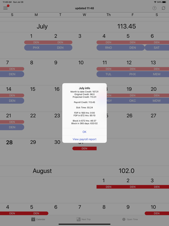 CrewZApp iPad screenshot 2 - Travel app