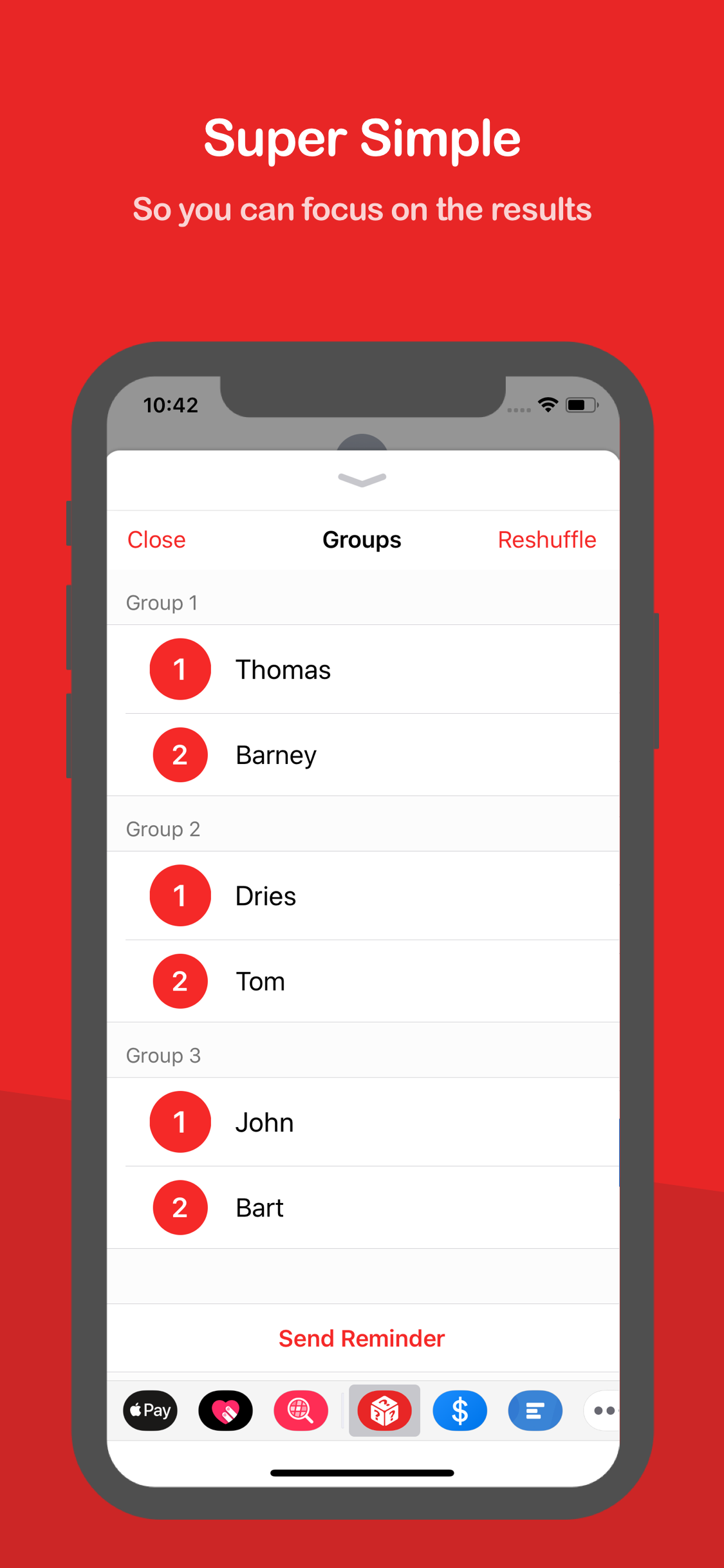 Random Select / Order / Group screenshot 3