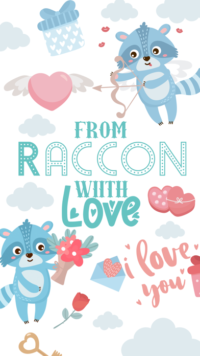Best Raccoon - Valentine Love Screenshot