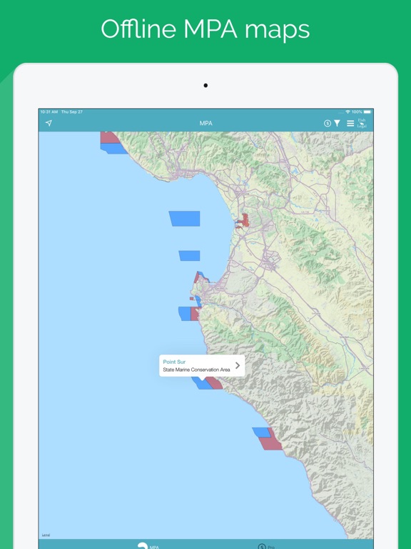 FishLegal iPad screenshot 1 - Sports app