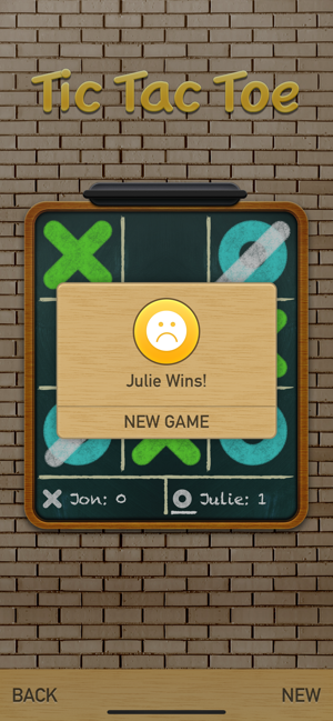 Tic Tac Toe ∙ Screenshot