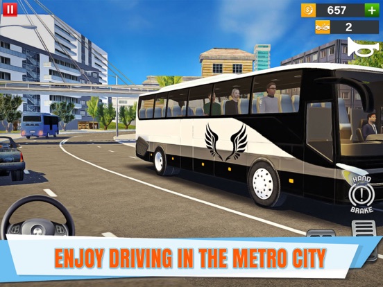 Screenshot #4 pour Public Bus Driving Simulator 2