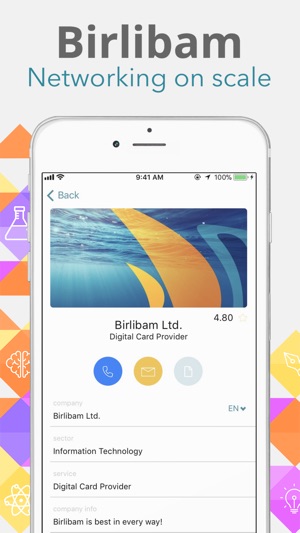 Birlibam Business Card Network(圖5)-速報App