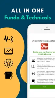scooping : us stock scanner iphone screenshot 2
