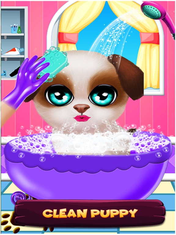 Screenshot #6 pour Chiot Maquillage Jeu de Salon