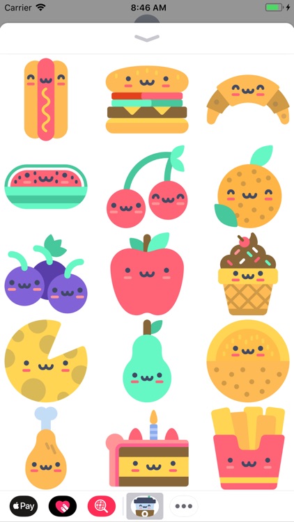 Super Cute Food Stickers