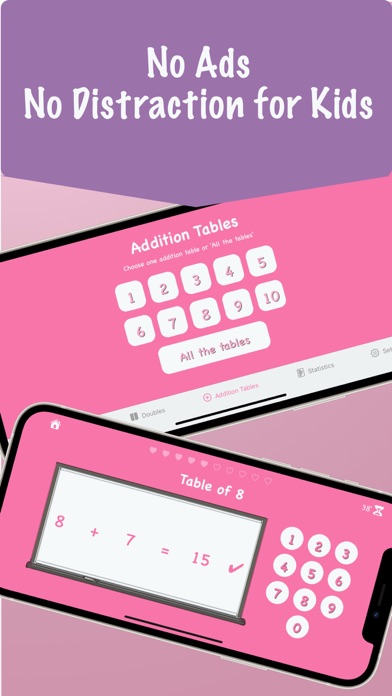 Addition Tables App screenshot 3