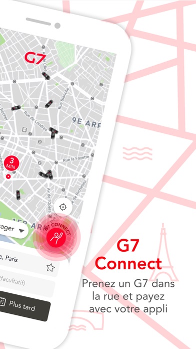 Screenshot #2 pour G7 TAXI – Commande de taxi