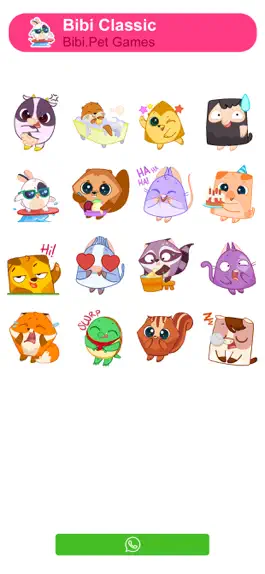 Game screenshot Bibi Stickers Animated Emoji hack