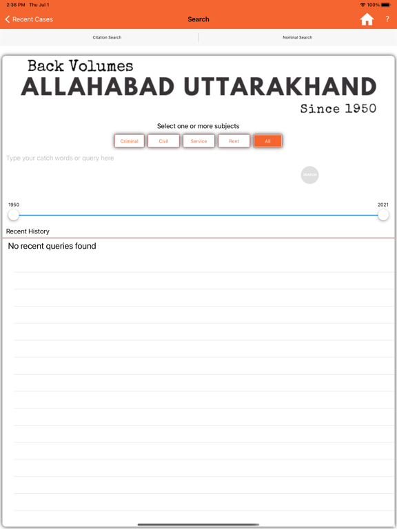 Screenshot #6 pour Allahabad Uttra. Legal Reports