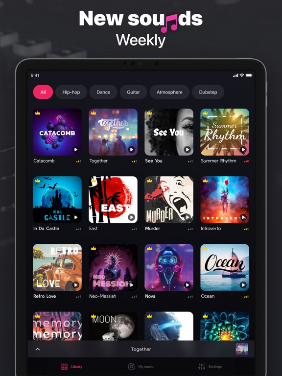 Screenshot #6 pour LooPad - Music & Beat Maker