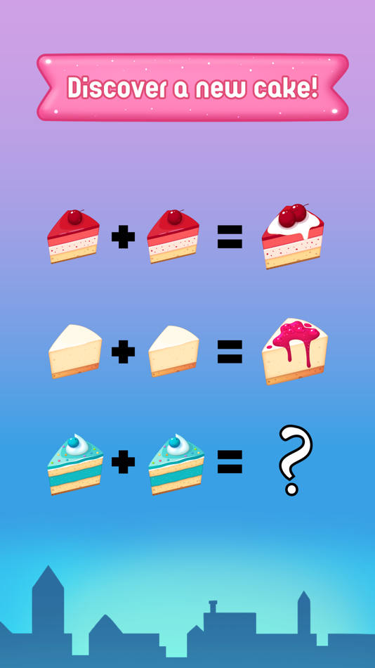 #1. Merge Cakes (iOS) 由: PLAYHARD