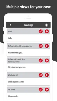 learn german language quickly iphone screenshot 2