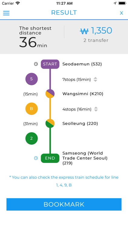 Seoul Busan Subway screenshot-4