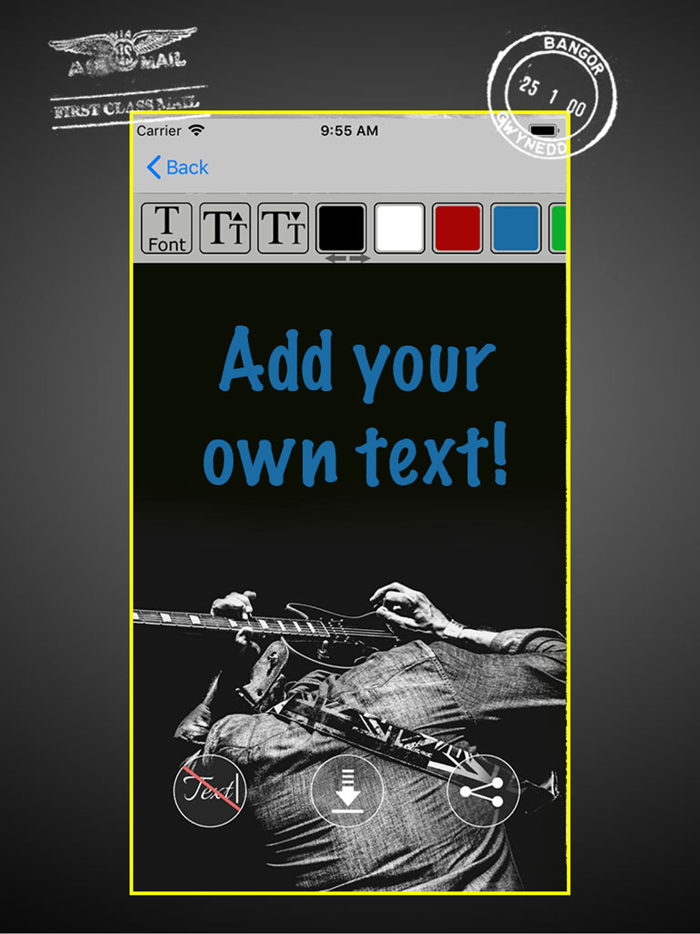 Black and White - Ecard Maker