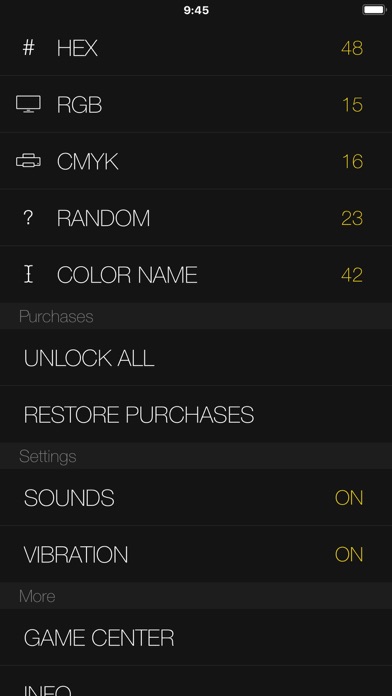 3 Colors - Guess the Color screenshot