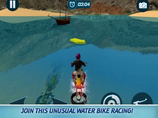 Screenshot #6 pour Beach Bike Water: Challenge Ra