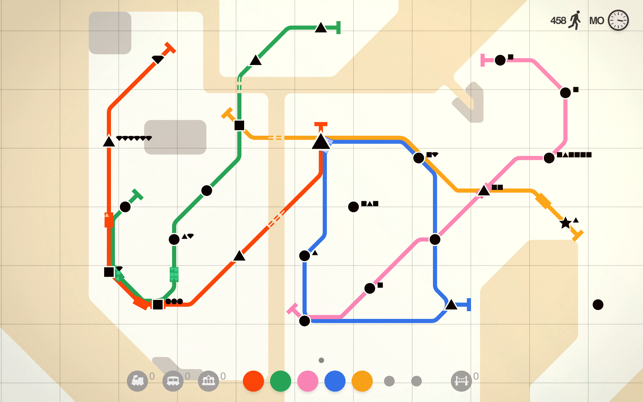 ‎Mini Metro+ Screenshot