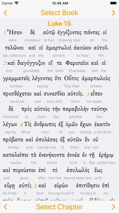 Interlinear Greek iPhone image 3