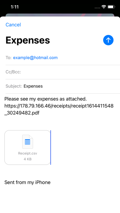 Receipt Catcher Evo - Expenses Screenshot