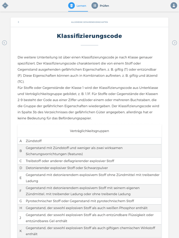 Screenshot #5 pour Gefahrgutfahrer Auffrischung