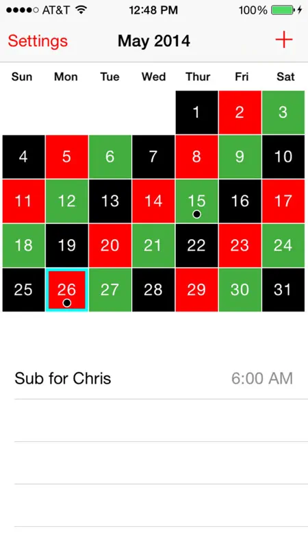 Firefighter & EMS Calendar screenshot 1 of 3