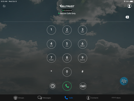 Screenshot #4 pour CellTrust SL2 for BlackBerry