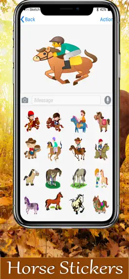 Game screenshot Horse Stickerss hack