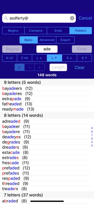 Lexica for Scrabble Pro(圖6)-速報App