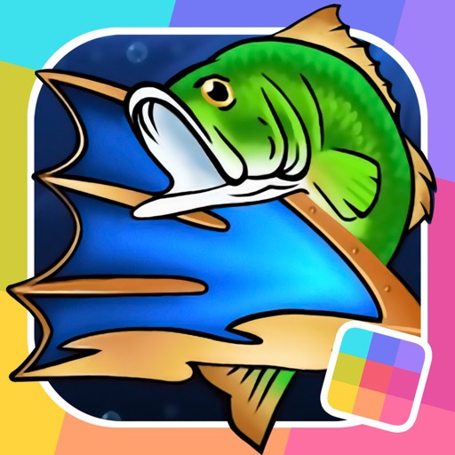 Flick Fishing: Catch Big Fish icon