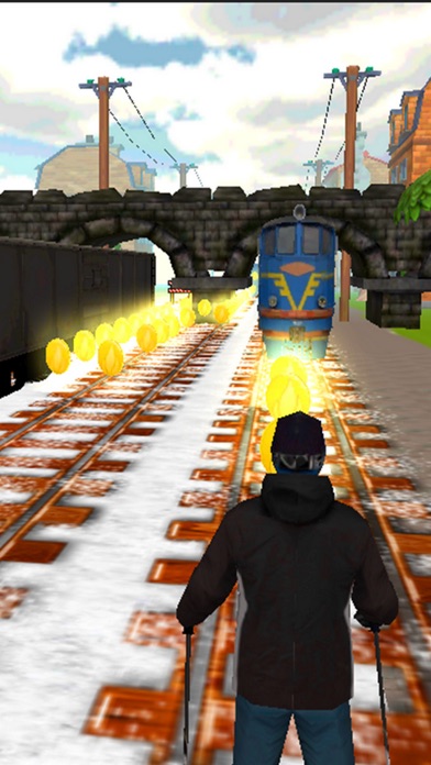 Subway Skating Surfers 3D Screenshot