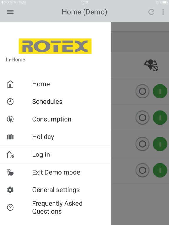 Screenshot #4 pour ROTEX Online Control Heating