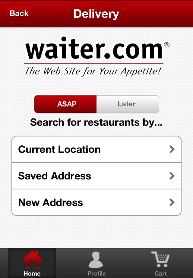 Waiter.com Food Delivery screenshot 4