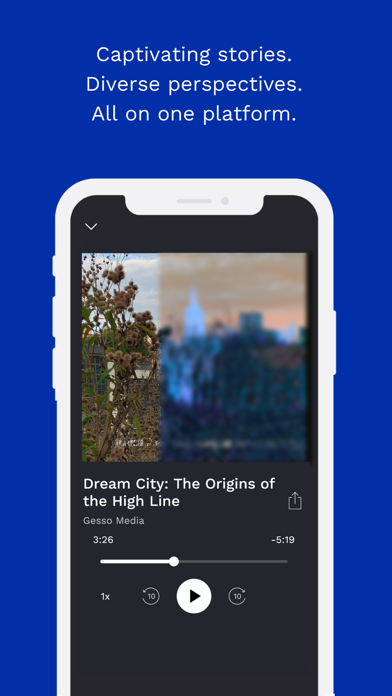Gesso: Audio Tours Screenshot