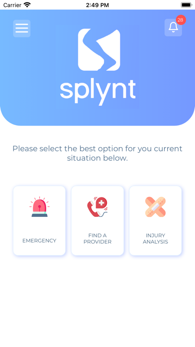 Splynt - Instant Telehealth Screenshot